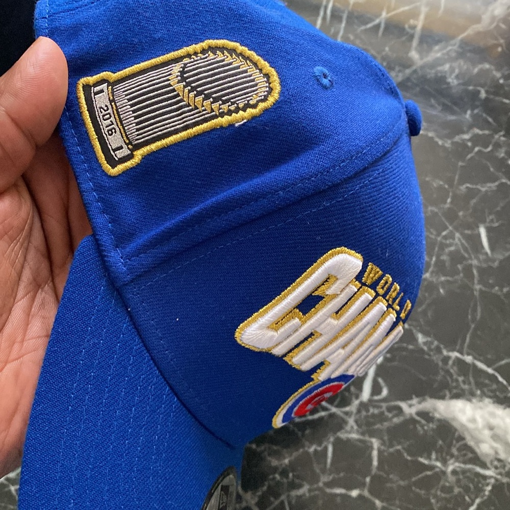 Blue World Series Champions Cap - Picture 6 of 6